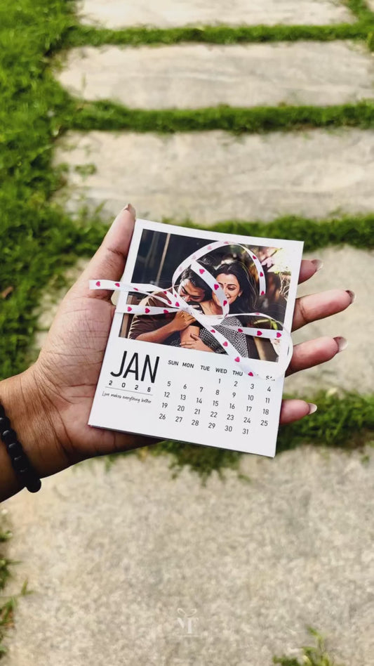 Buy Memory Calendar 2026 And Get 2 Boarding Pass Free !